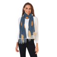 thumbnail image 2 of FORMRS Womens Scarf Winter Soft Long Big Warm Shawls Wrap Tassel Scarves, Blue Capybaras, 2 of 9