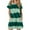 Green, variant on Women’s Casual Summer T Shirt Dress Loose Short Sleeve Tunic Dress With Pockets For Women