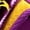Yellow Purple, variant on [Sneakers] Professional Wrestling Shoes, Mid-Top Boxing Shoes, Combat Training And Fitness Mesh Shoes for Sanda