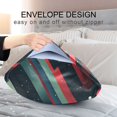 thumbnail image 4 of Yayeee Pillowcase Standard Size Set of 2 Satin Wrinkle Resistant Pillow Case, Stars Abstract Lines, 4 of 7