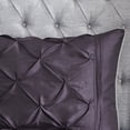 thumbnail image 3 of 7 Piece Tufted Comforter Set Plum Full, 3 of 13