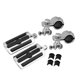 thumbnail image 1 of Pedal de motocicleta de aluminio Soporte profesional Universal elegante Soportes ajustables Reemplazo de piezas Accesorios electrochlate 1 par AweSitey VI002312-02, 1 of 7