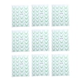 thumbnail image 1 of Vogacara 9 pack/lote pegatinas de uñas de línea francesa gradiente con colores ricos accesorios de calcomanías de uñas ayudas para Juegos de manicura mil novecientos veintitrés, 1 of 6