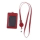 thumbnail image 5 of Lanyard para Bandolera Hugo Porta credencial con cordón Cuero PU Vertical Rojo, 5 of 9