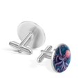 thumbnail image 3 of Octopus Elegant Stainless Steel Cufflinks for Formal Attire - for Weddings and Business Meetings, 3 of 6