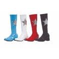 thumbnail image 3 of 1031 175-STAR KIDS 1.75" Heel Gogo Knee High Boot With Glitter Star, 3 of 4