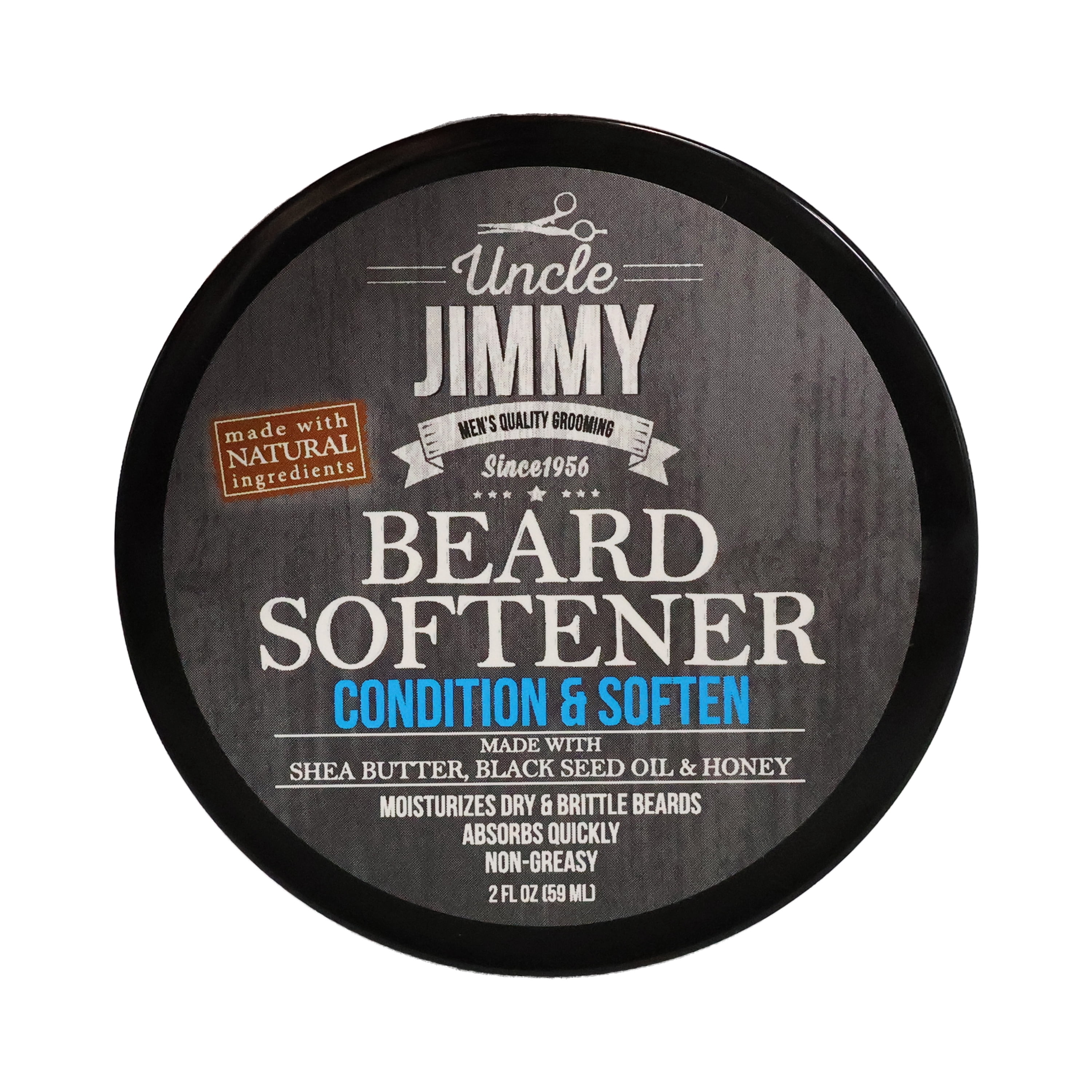 Claev Beard Balm 2 Oz - Natural Conditioning & Styling Balm With Shea Butter, Beeswax & Cedarwood Oil