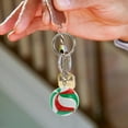 thumbnail image 4 of WHAMVOX 2Ud Accesorio Decorativo Llavero Voleibol Para En Bolsos Y Llaves, 4 of 7
