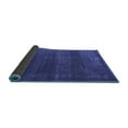 thumbnail image 2 of Ahgly Company Indoor Square Oriental Blue Industrial Area Rugs, 6' Square, 2 of 4