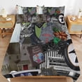 thumbnail image 1 of Beetlejuice multifunctional Essential Home Comfort Sleep Touch Durable Surface Zipper System Duvet Cover Sets Product, 1 of 5