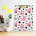 thumbnail image 6 of Coolnut Pig Clipboard, Acrylic Standard A4 Letter Size Clip Board with Low Profile Clip for Office, Classroom, Doctor, Nurse and Teacher Gifts, 6 of 7