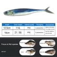 thumbnail image 4 of 2 Uds Cebo Artificial 3D Pesca Suave (12 5 Cm Con Nocturna), 4 of 4