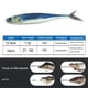 thumbnail image 2 of Cebo artificial de pesca cebo suave 3D (125 cm con luz nocturna) 2 piezas, 2 of 4