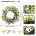 thumbnail image 4 of DIR Gypsophila Wreath For Home Faux Baby's Breath Wall Door Hanging Arrangement Easter Home Party Decoration Wreath 12 Inch, 4 of 7