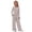 Light Ashy, variant on KVPLBQFD Girls 2 Piece Long Sleeve Fitted Basic Tees Wide Leg Pant Outfits Kids Fall Fashion School Outfits Teens Y2k Sports Clothes 2026