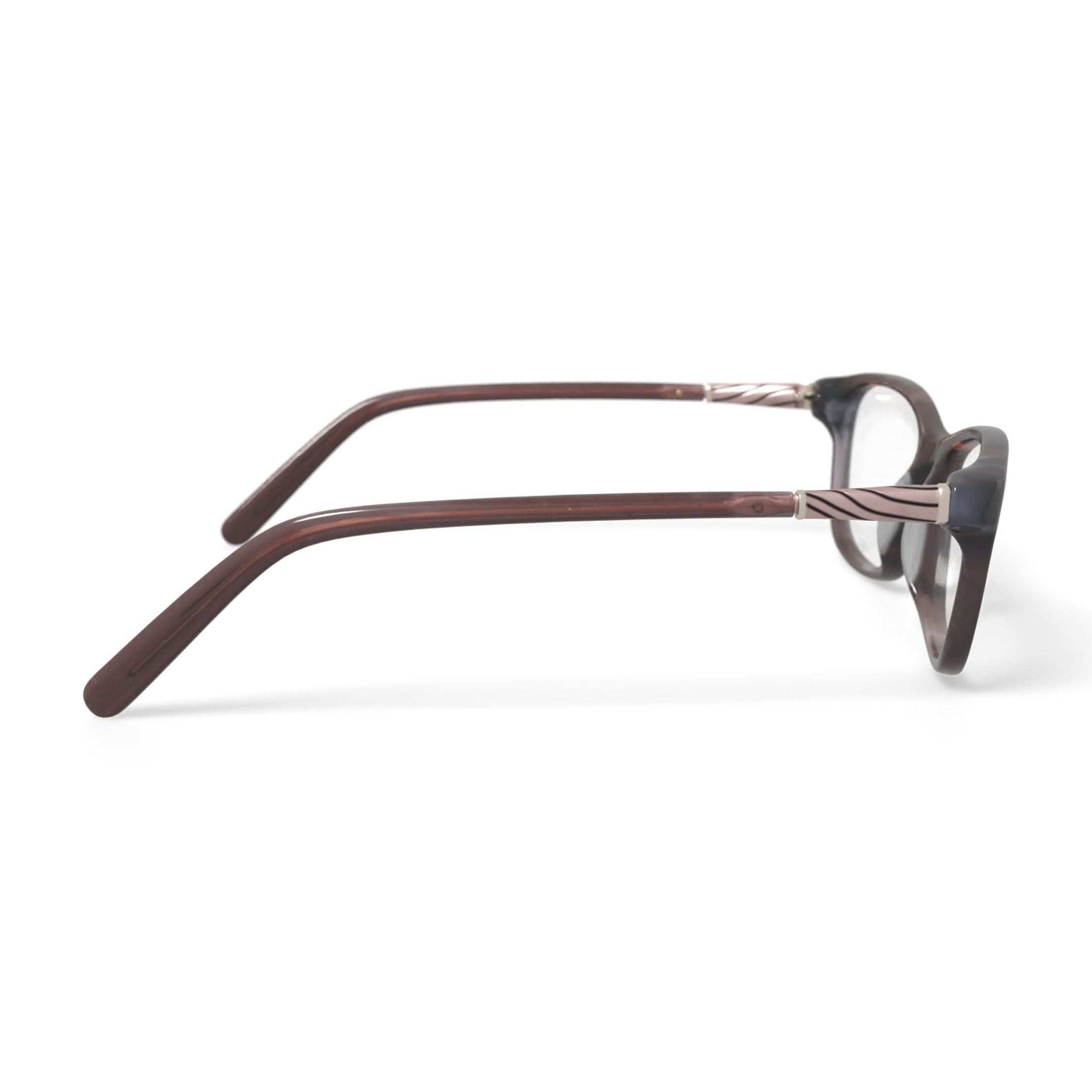 Walmart Women's SCB20AS-01 Rectangular Prescription Eyeglasses with Case, Brown
