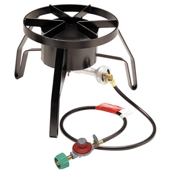 Bayou Classic SP-10 Cuiseur HP 13 Pouces de Haut avec Pare-Vent Complet