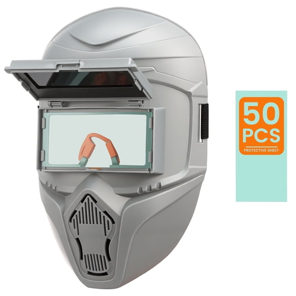 Auto Darkening Welding Helmet with Silicone Nose Pad Upgraded Welding Mask Welding Helmet for Metal Fabrication and Repair High Sensitivity Auto Darkening Welding Hood