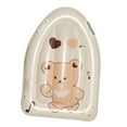 thumbnail image 4 of Siruishop Kids Inflatable Pool Float Board Portable 78x54cm Multipurpose Water Fun Toy Bear, 4 of 8