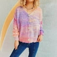 thumbnail image 1 of Hot6sl Womens Knitted Cardigan Sweater Jacket V-neck Sweater, 1 of 6