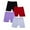 4pack-B, variant on Lopecy-Sta 4pcs Kids Girls Bike Shorts Active Athletic Running Shorts Summer Casual Beach Shorts