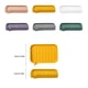 thumbnail image 2 of Toystoory Soporte de silicona para baño, ducha antideslizante, de almacenamiento, encimera, caja de drenaje de reutilizable, bandeja Almacenamiento y organización del hogar Gris Toystoory HA063313-05, 2 of 6