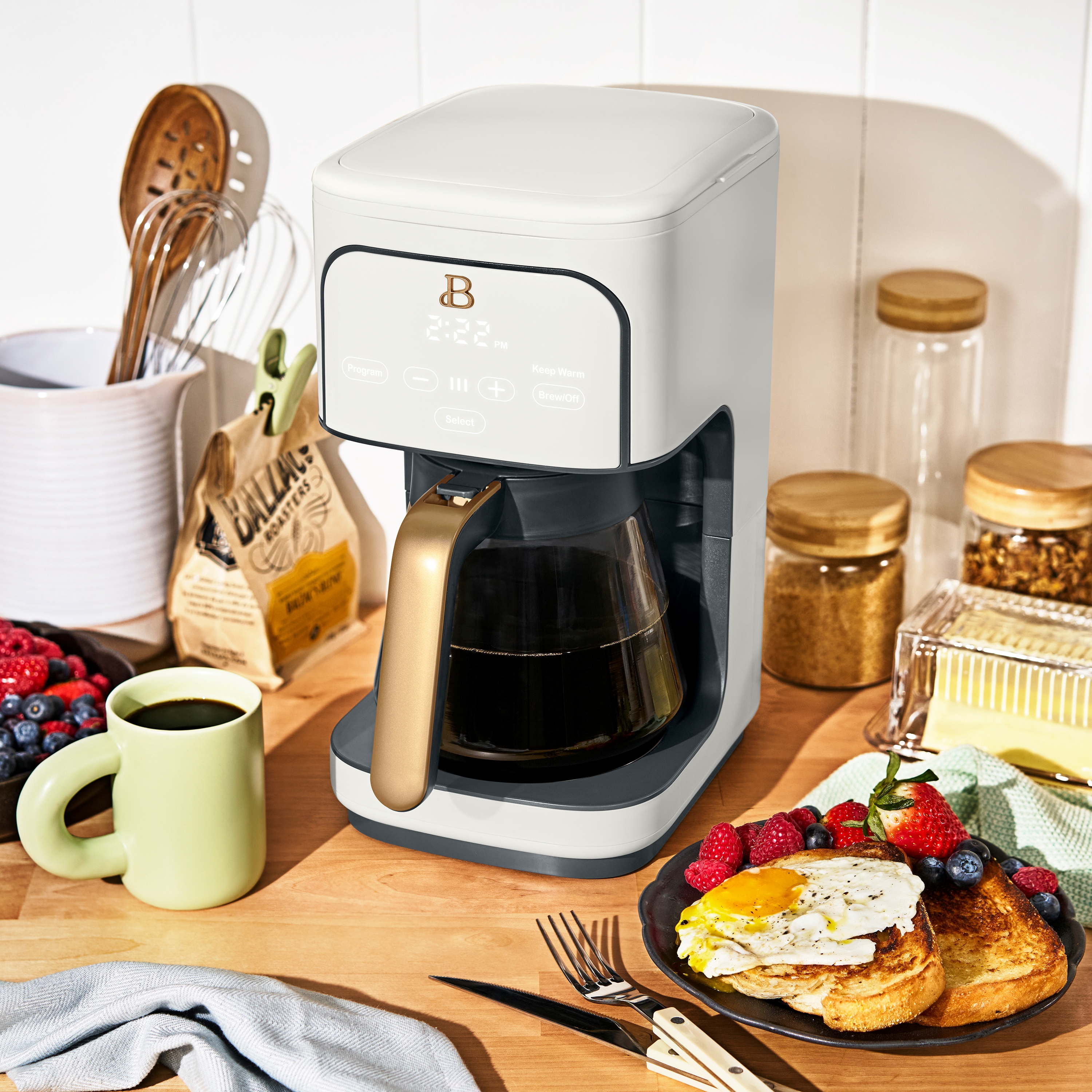 Beautiful by Drew Barrymore 12-Cup Programmable Coffee Maker photo 2