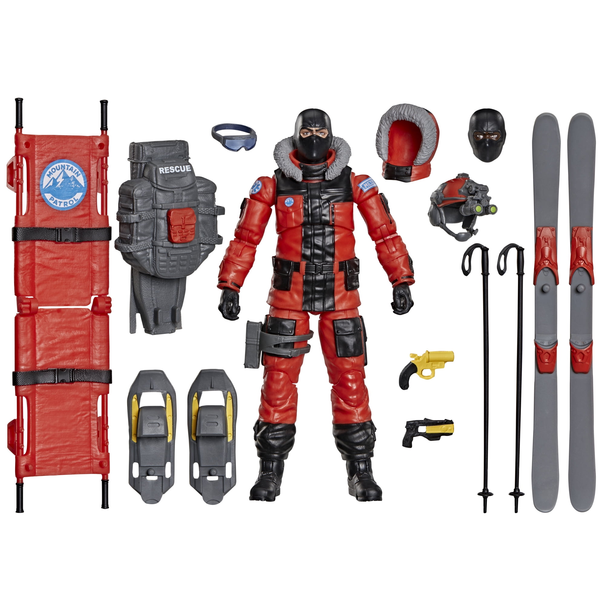 G.I. Joe Classified Series Legacy Collection: Action Joe - Avalanche Response, 6” Action Figure with Winter Ski Accessories