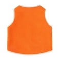 thumbnail image 4 of ZQUUVOU Toddler Boys Girls Fleece Lined Vest Zipper Sleeveless Cartoon Pattern Cute Jacket Fall Winter Outwear Clothes Orange, 4 of 9
