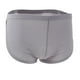 thumbnail image 1 of Hombres Liso do Dividido Bolsa Pantalones cortos Calzoncillos Ropa interior de cintura baja Gris L Hugo Ropa interior de los boxeadores de los hombres, 1 of 8