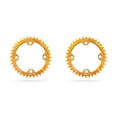 thumbnail image 1 of Eigraketly Juego de cadenas de bicicleta AM / XC, rueda de cadena de bicicleta de círculo redondo, reemplazo de aleación de aluminio, placa de Type1 NO1, 1 of 6