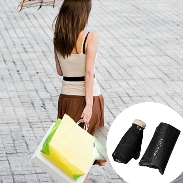 BKER Stay Cool Anywhere With Our Stylish Mini Sun Umbrella – Compact & Perfect For Beach Days Or Outdoor Adventures!