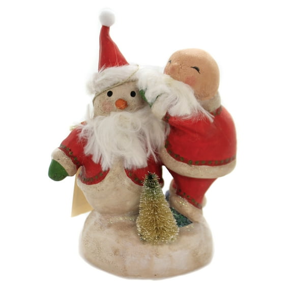 Christmas Snowman Dress Up Polyresin Santa 24126
