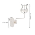 thumbnail image 2 of SHOWERORO 2Ud Clip Universal Para Partituras Con Acabado Plateado Para Trombón Y Otros Instrumentos, 2 of 8