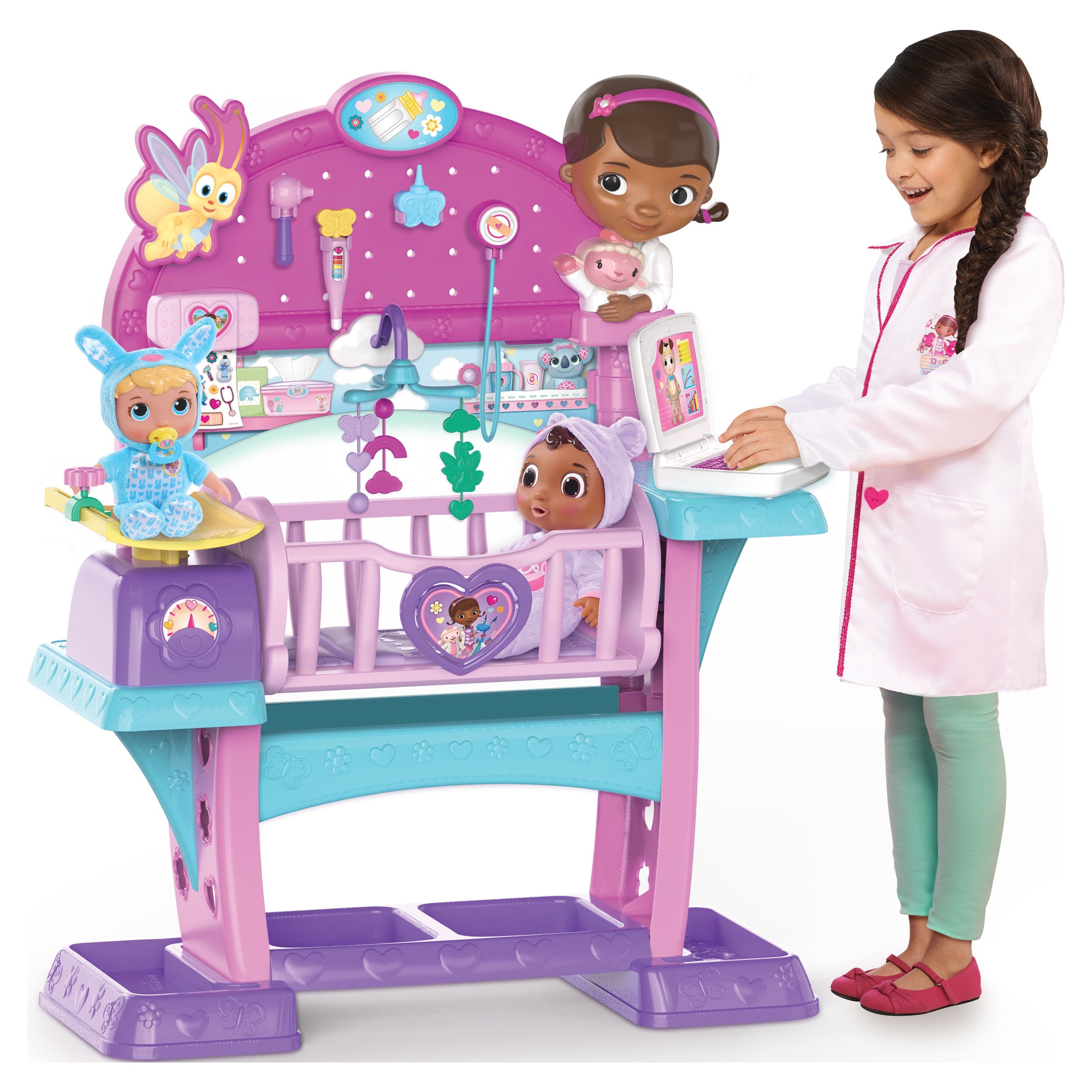 Doc McStuffins Baby All-in-One Nursery, Officially Licensed Kids Toys for Ages 3 Up, Gifts and Presents - image 3 of 3