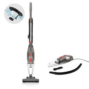MOOSOO Corded Stick Vacuum Cleaner?450W Powerful Suction Vacuum Cleaner, 4-in-1 Handheld Vacuum with HEPA Filters Hose for Hard Floor Pet Hair Home
