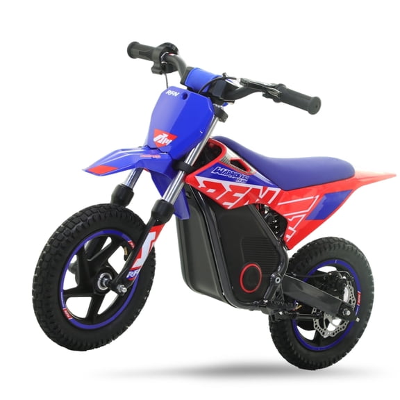 RFN Warrior Kids SX-E150 24V 150W Kids Electric Dirt Bike – 2-Speed Off-Road Motorcycle, 8 mph,12 mile Range, Ages 3-6