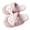 Pink, variant on Women's Cute Lamb Plush Slippers Closed Toe Soft Sherpa Fleece House Shoes With Non Slip Quiet Sole For Winter, Pink