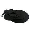 thumbnail image 3 of Irfora Cymbal Drum Mute Pads Drum Mute Pad Mat Drum Head Pad & Sound Off Blocks Belt Mat with 4 Binder Clips for Drum Practice Mute Pad Set Drum, 3 of 6