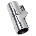 thumbnail image 1 of Conector de tubería de barco de acero inoxidable con acoplamiento giratorio para cubiertas Bimini 32MM, 1 of 9