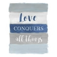 thumbnail image 2 of Nan 20x24 Black Ornate Wood Framed with Double Matting Museum Art Print Titled - Love Conquers, 2 of 4
