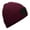Burgundy/Black, variant on Patch Circular Patch Beanie