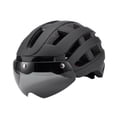 thumbnail image 1 of Casco de bicicleta perfecl casco de ciclismo para patinaje negro, 1 of 8