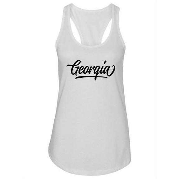 Usa Georgia Tank Women -Image by Shutterstock, Female x-Large