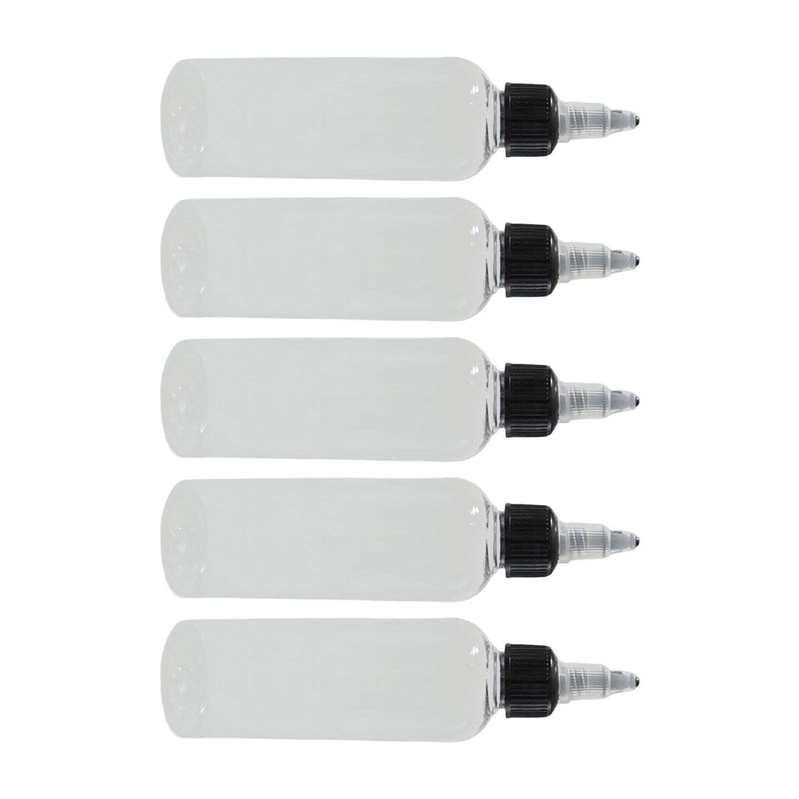 Gazechimp 4X 5Pcs Paint Empty Bottle Pointed Leak Squirt for ink Glue dressing 100ml