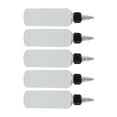 thumbnail image 2 of 5Pcs pet Empty Bottle Dispenser Sample Bottles Model Painting Pointed with Twist Caps Reusable Paint Bottle for Liquids ink , 100ml, 2 of 9