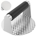 thumbnail image 3 of CHUANK Burger Press Stainless Steel Burger Smasher 5.5 Inch Round Bacon Press Non-Stick Smooth Hamburger Press with Handle Manual Grill Press Flat Bottom Without Ridges Dishwasher Safe fo, 3 of 6