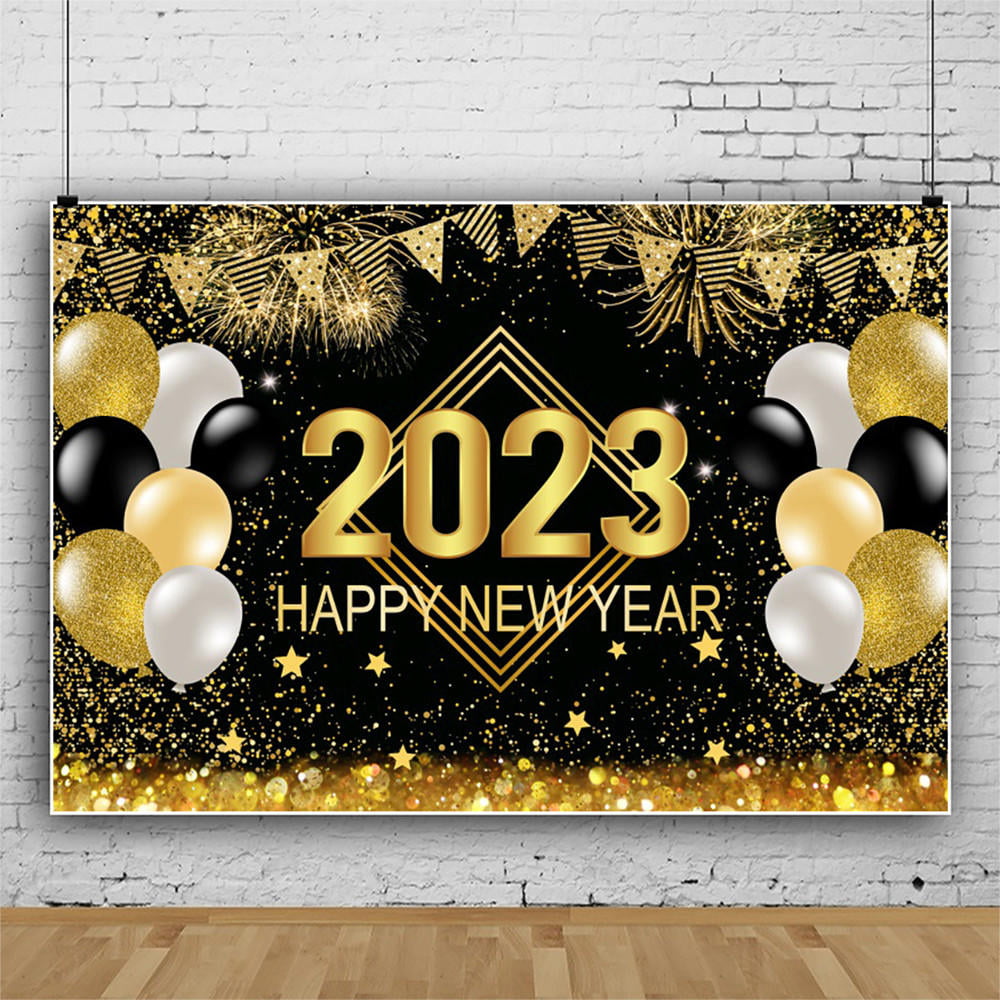 Happy New Year 2023 Poster Background HD 4K Wallpaper with Shayari Cover  Photo FB