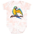 thumbnail image 3 of Inktastic Blue and Gold Macaw Parrot Boys or Girls Baby Bodysuit, 3 of 5