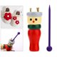 thumbnail image 4 of Práctico telar de , cuerda , muñeca de tejer, portátil de para bricolaje, herramienta de para principiantes, niños BLESIY Lana de hilo tejiendo telar, 4 of 8